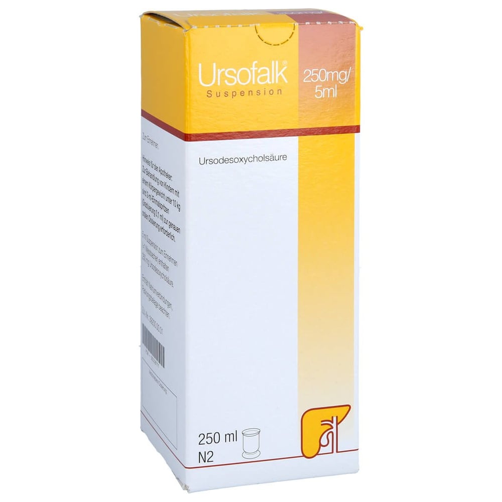 Ursofalk 250 mg/5 ml Suspension