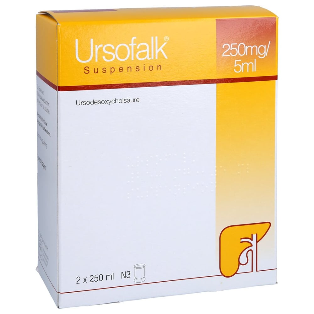 Ursofalk 250 mg/5 ml Suspension