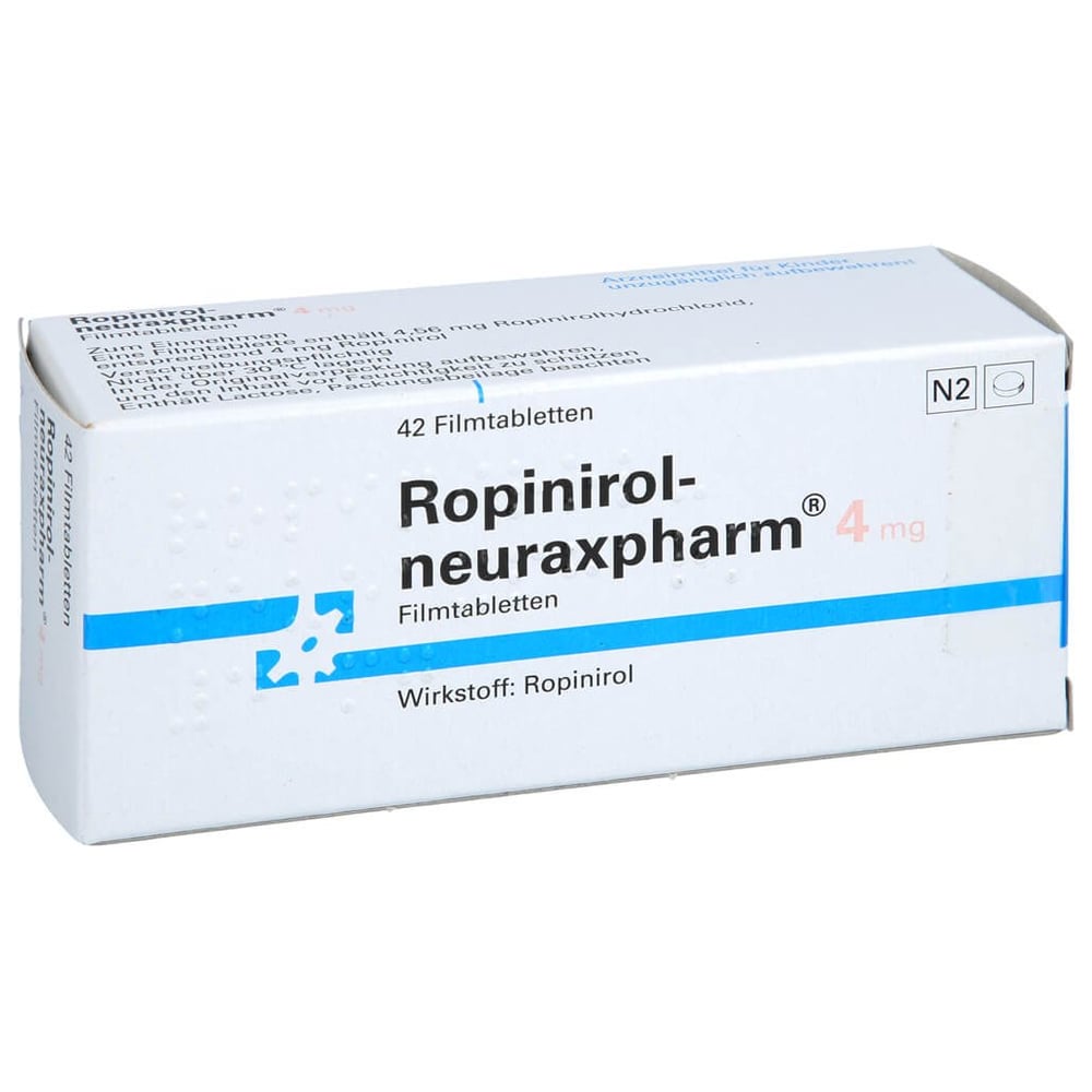 Ropinirol-neuraxpharm 4 mg