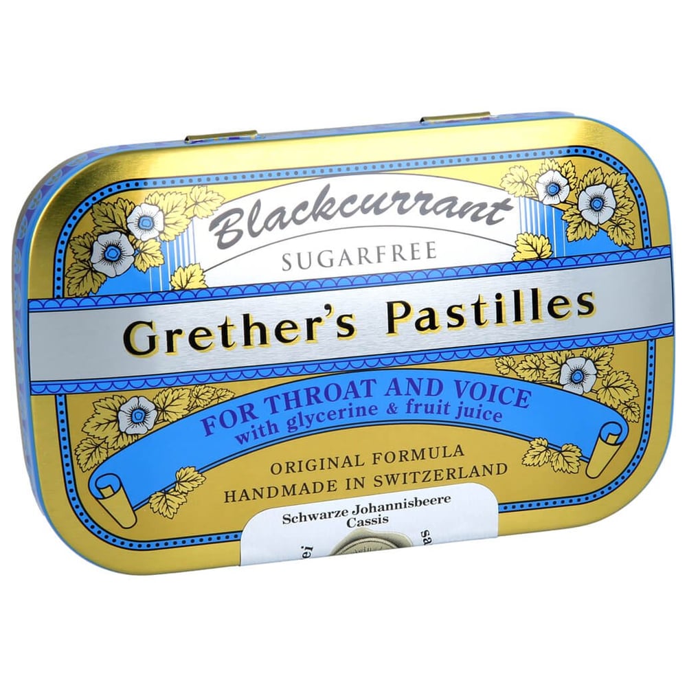 Grether's Blackcurrant Silber zf Dose
