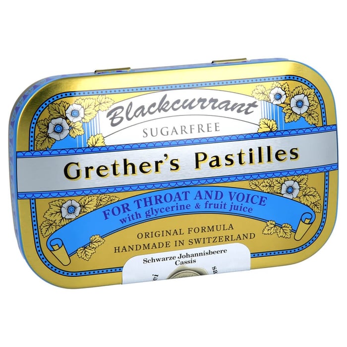 Grether's Blackcurrant Silber zf Dose