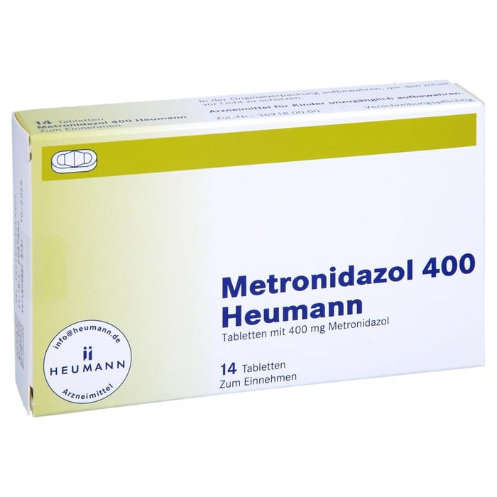 METRONIDAZOL 400 Heumann Tabletten