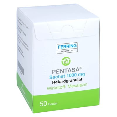 Pentasa Sachet 1000 mg Retardgranulat Produktbild 1