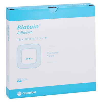 Biatain Schaumverband selbsthaftend 18x18cm 3423