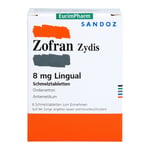 Zofran Zydis 8 mg Lingual Produktbild 2