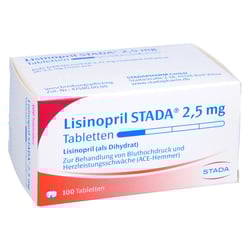 Lisinopril STADA 2,5 mg