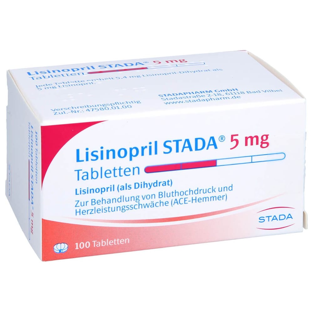 Lisinopril STADA 5 mg