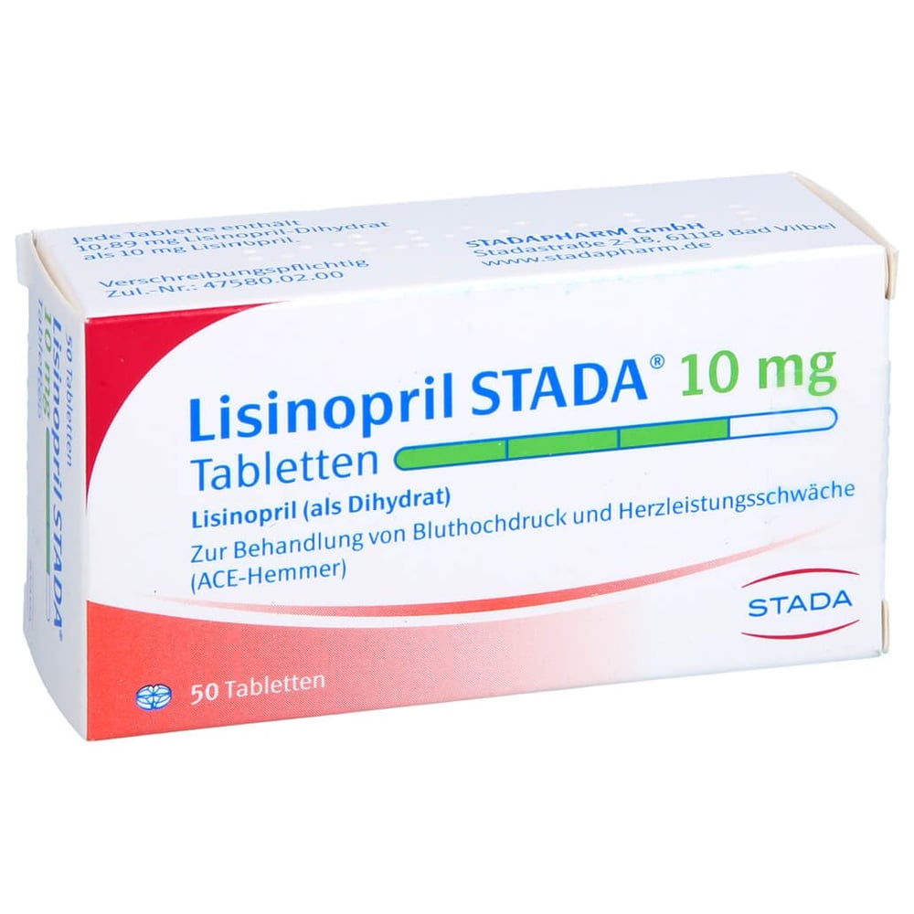 Lisinopril STADA 10 mg