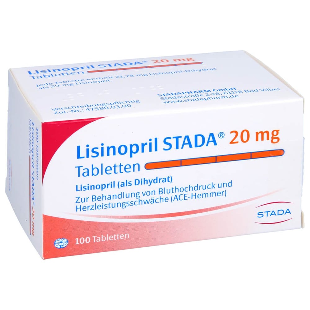 Lisinopril STADA 20 mg