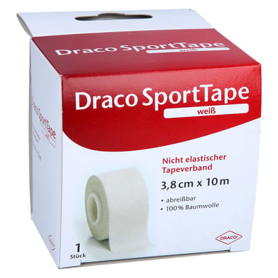 Dracotapeverband 10mx3,8 cm weiß Produktbild 1