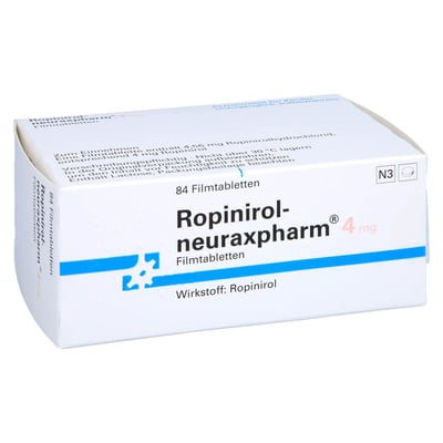 Ropinirol-neuraxpharm 4 mg
