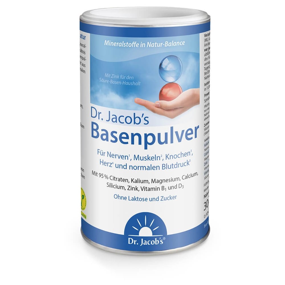 Dr. Jacob's Basenpulver Original Basen-Citrat-Mineralstoffe