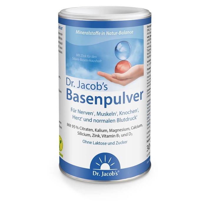 Dr. Jacob's Basenpulver Original Basen-Citrat-Mineralstoffe