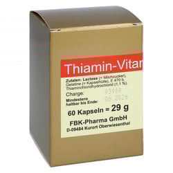 Thiamin Kapseln-Vitamin B1