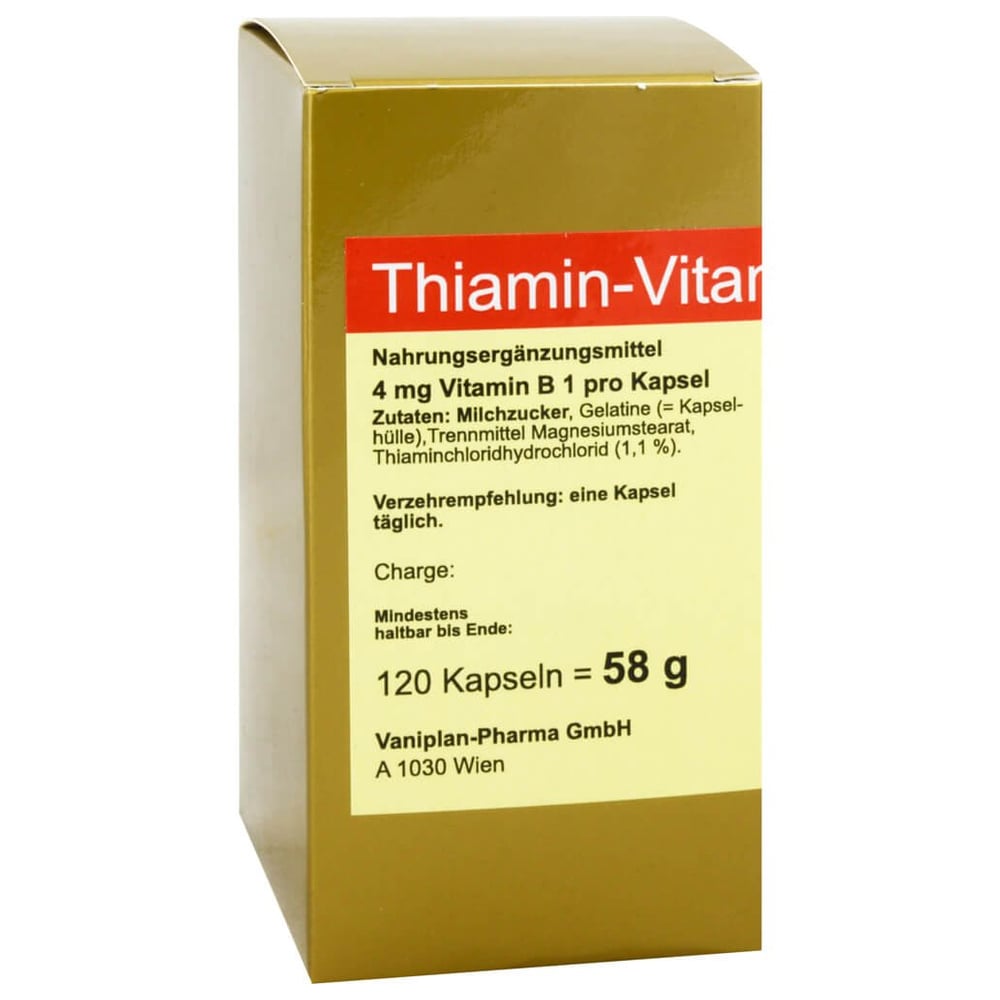 Thiamin Kapseln-Vitamin B1