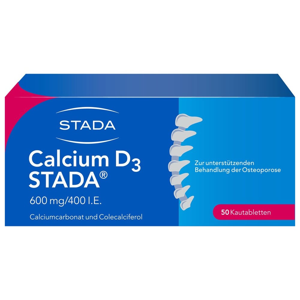Calcium D3 STADA 600 mg/400 I.E.