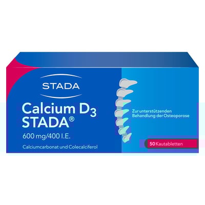 Calcium D3 STADA 600 mg/400 I.E.