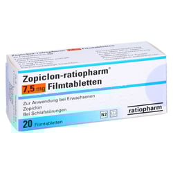 Zopiclon-ratiopharm 7,5 mg