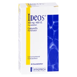 Ideos 500 mg/400 I.E. Laboratoire Innotech