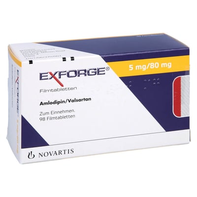 Exforge 5 mg/80 mg