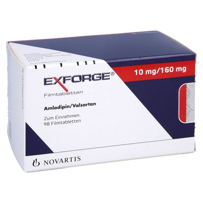 Exforge 10 mg/160 mg