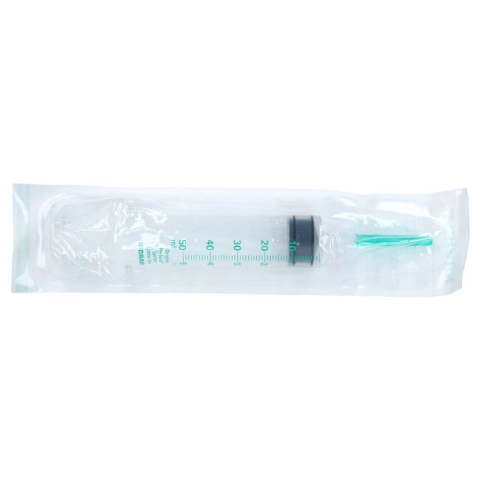 Perfusor Spritze 50 ml mit Aspirationskanüle transparent