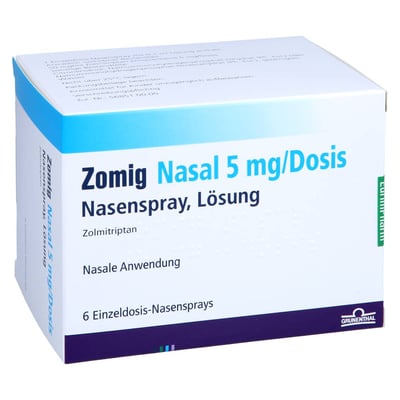 Zomig Nasal 5 mg/Dosis Nasenspray