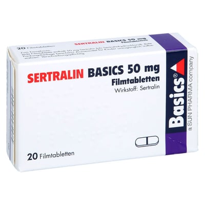 Sertralin Basics 50 mg Produktbild 1