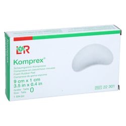 Komprex Schaumgummi Kompresse Größe 0 nierenf.