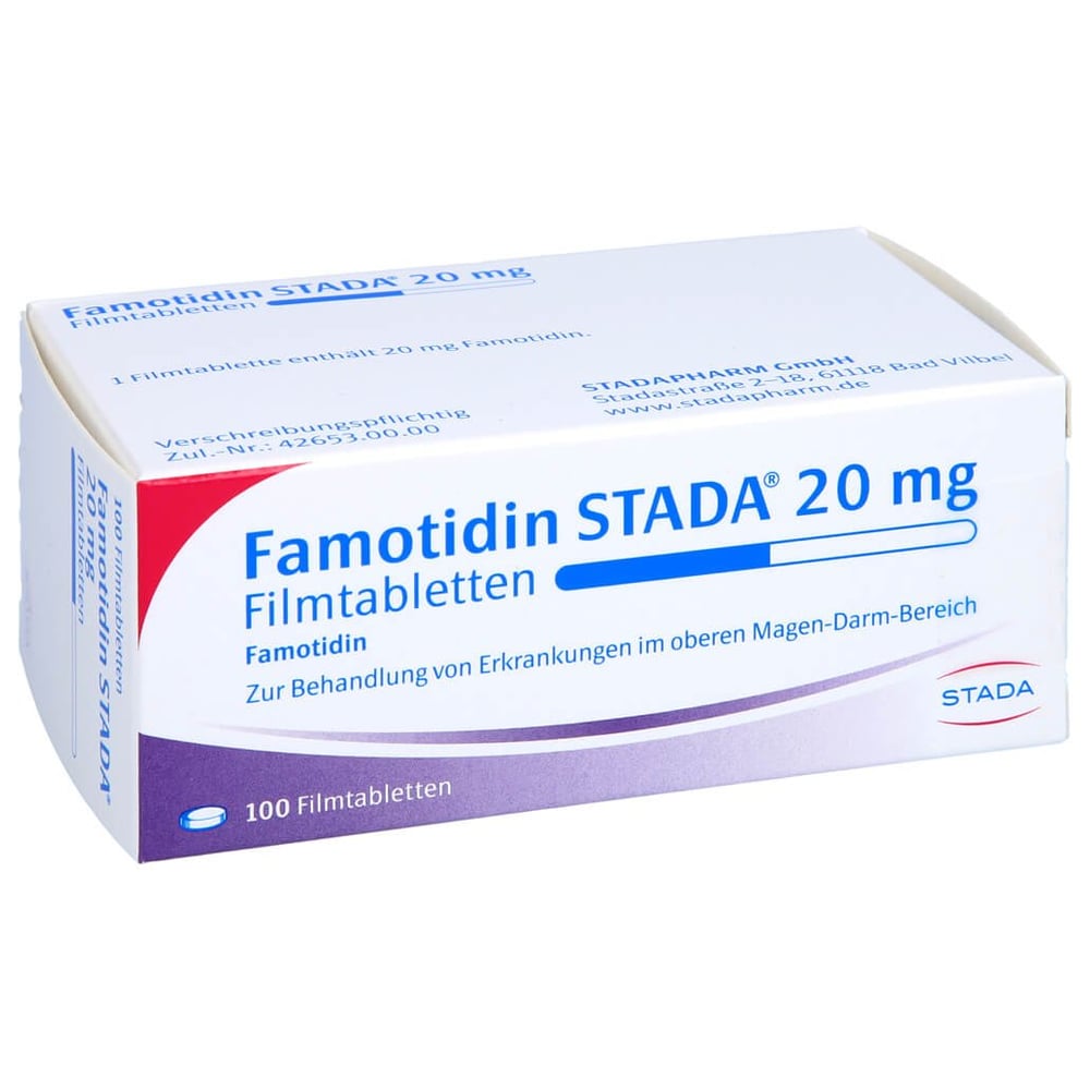 Famotidin STADA 20 mg