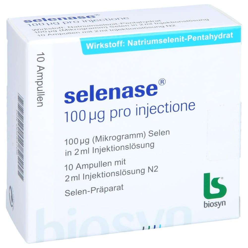 Selenase 100 µg pro injectione