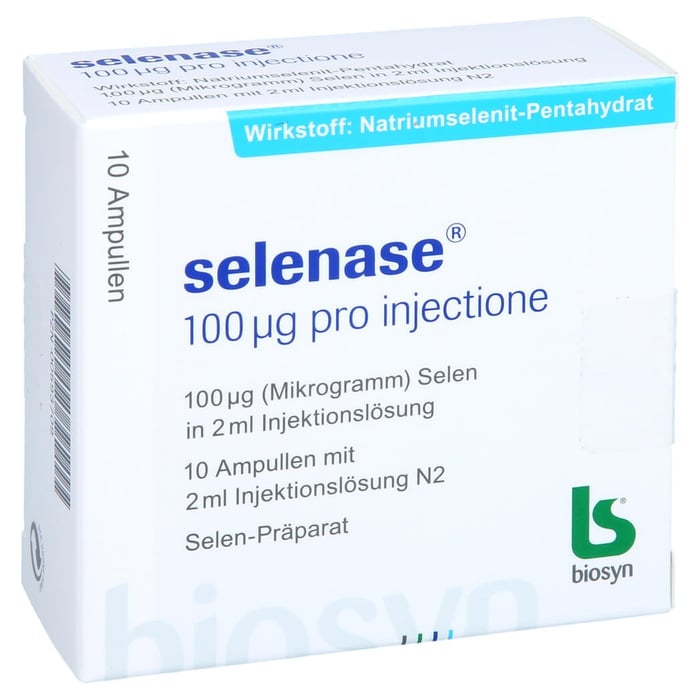 Selenase 100µg pro injectione
