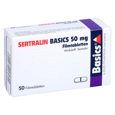 Sertralin Basics 50 mg Produktbild 1