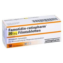 Famotidin-ratiopharm 20 mg