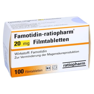Famotidin-ratiopharm 20 mg