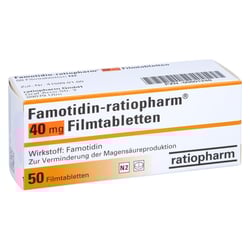 Famotidin-ratiopharm 40mg Filmtabletten