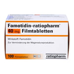 Famotidin-ratiopharm 40 mg Filmtabletten Produktbild 2