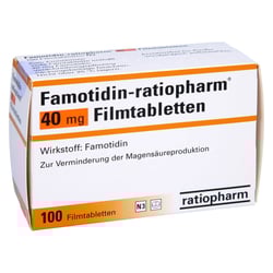 Famotidin-ratiopharm 40mg Filmtabletten