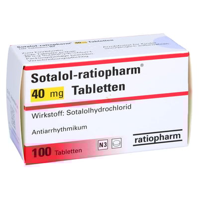 Sotalol-ratiopharm 40 mg