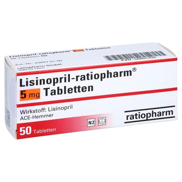 Lisinopril-ratiopharm 5mg