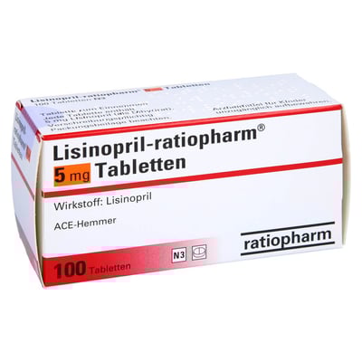 Lisinopril-ratiopharm 5 mg