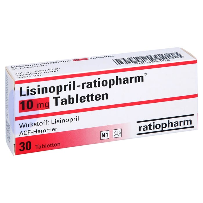 Lisinopril-ratiopharm 10mg