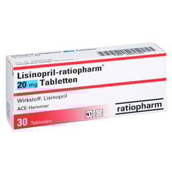 Lisinopril-ratiopharm 20 mg