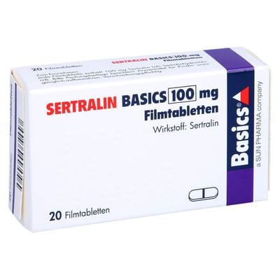 Sertralin Basics 100 mg Produktbild 1