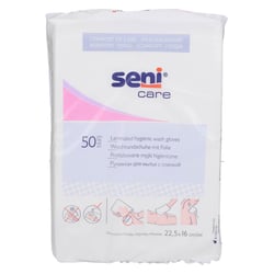 Seni Waschhandschuhe mit Folie