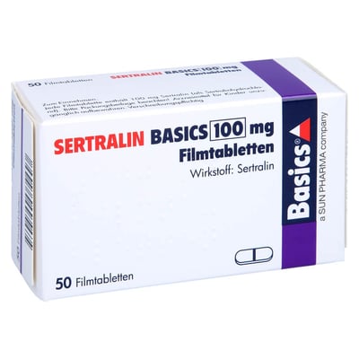 Sertralin Basics 100 mg Produktbild 1