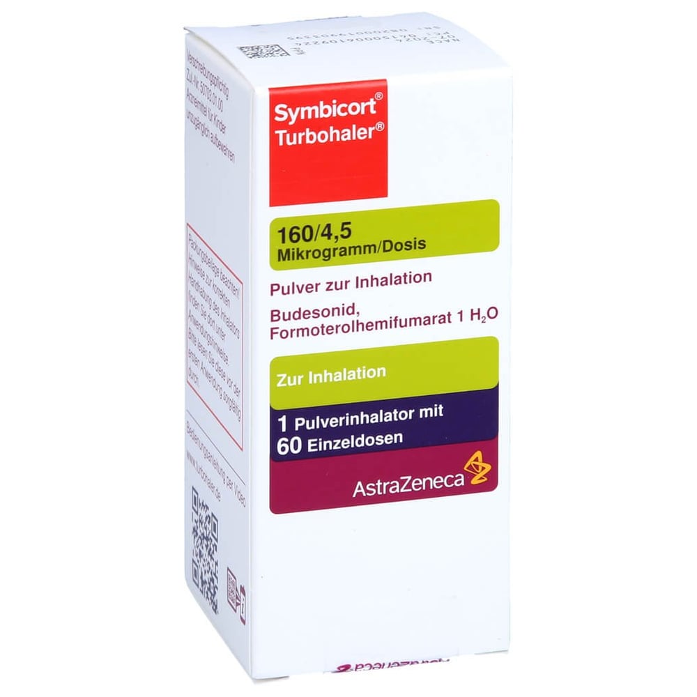 Symbicort Turbohaler 160/4,5 Mikrogramm/Dosis