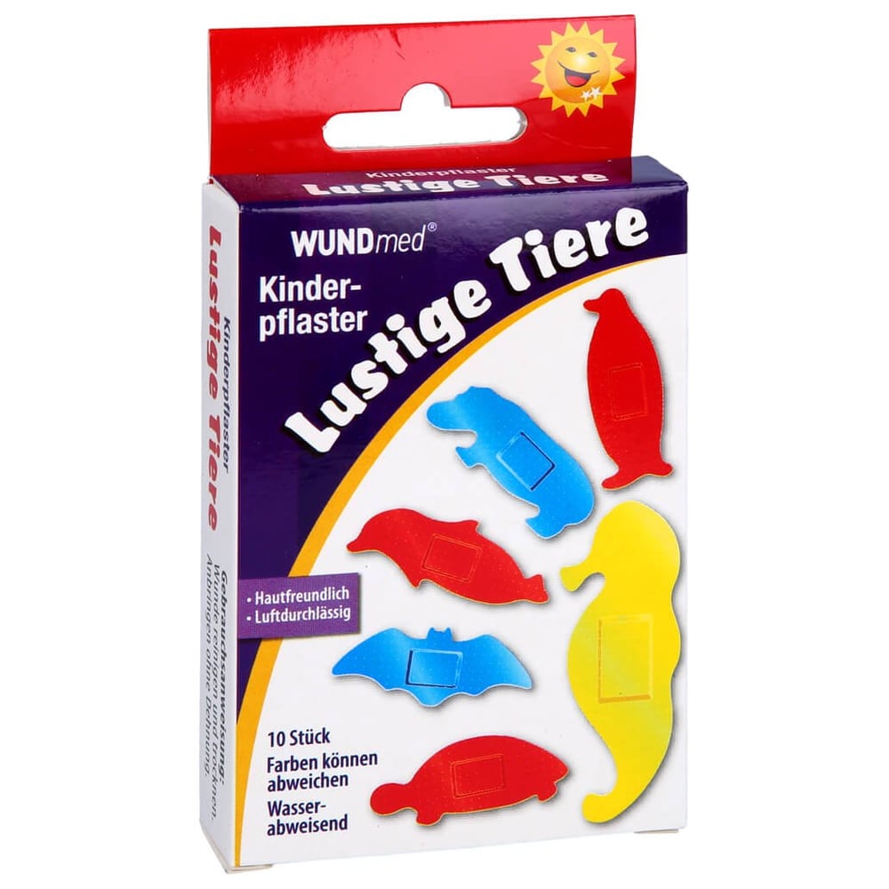 Kinderpflaster Lustige Tiere