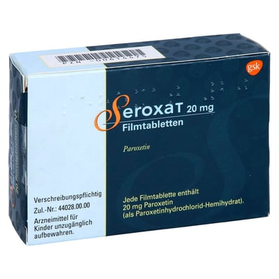 Seroxat 20 mg