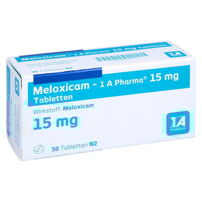 Meloxicam 1a Pharma 15mg